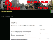 Tablet Screenshot of cultureleraadwierden.nl